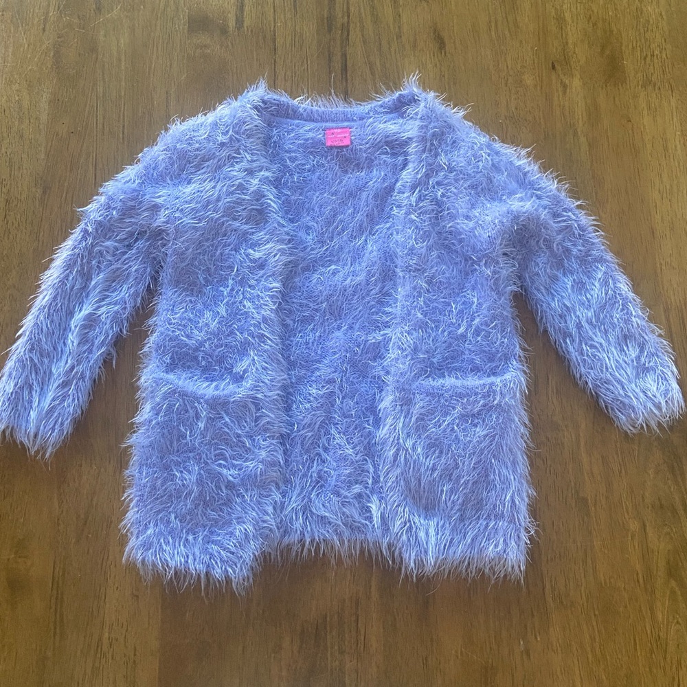 Kiki & Koko “Sweet Unicorn Purple Open Cardigan, 92